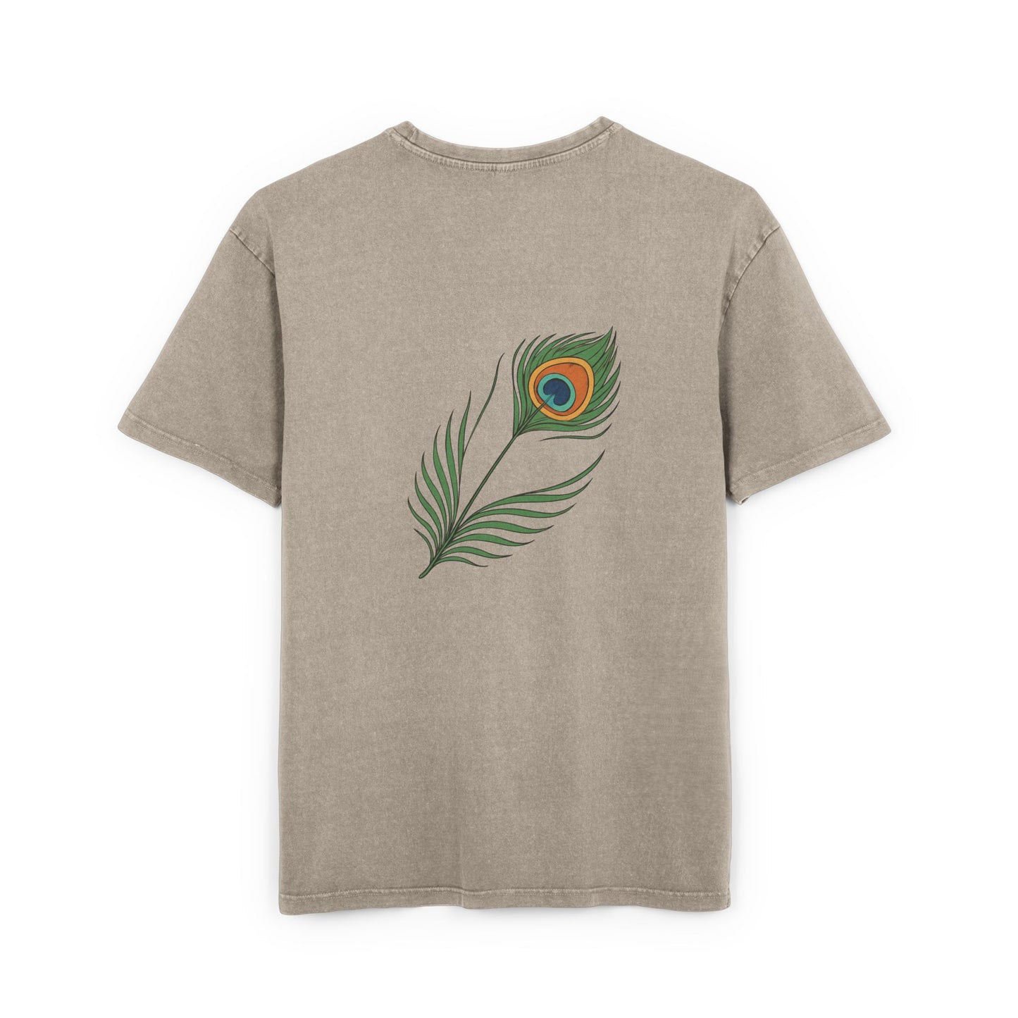 Oversize Tee Stylish Premium Men's T-Shirt-dark khakhi