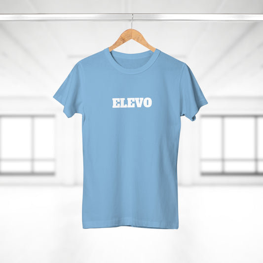 Sky Blue Women's T-shirt - Elevo Essentials Elegant Stylish Premium
