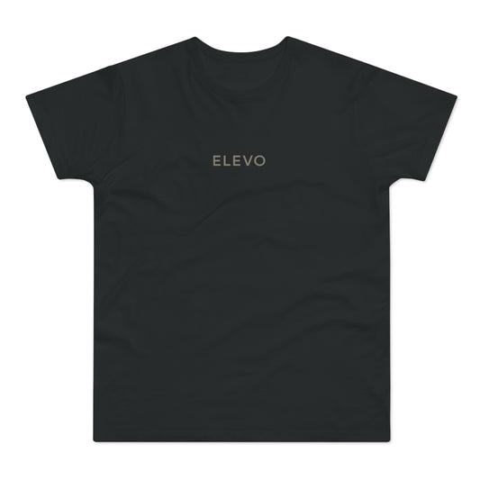 Elevo essentials- Men's basic black T-Shirt